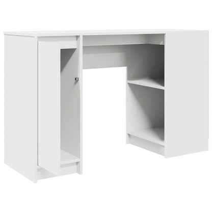 Desk 120x42x76 cm chipboard white