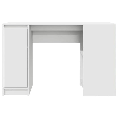 Desk 120x42x76 cm chipboard white