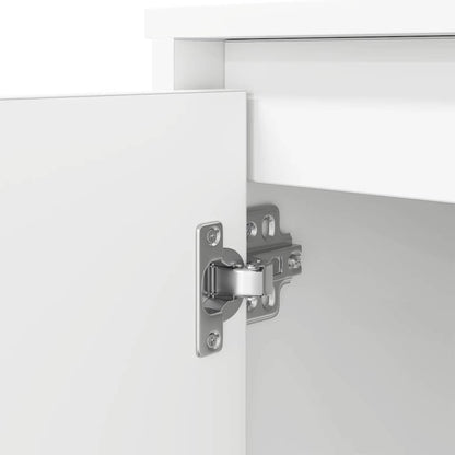 Desk 120x42x76 cm chipboard white