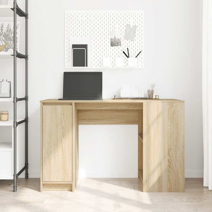 Bureau 120x42x76 cm spaanplaat sonoma eikenkleurig