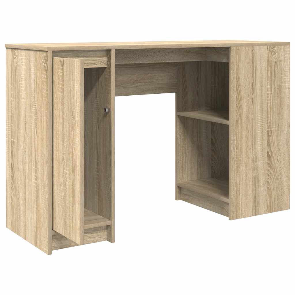 Bureau 120x42x76 cm spaanplaat sonoma eikenkleurig