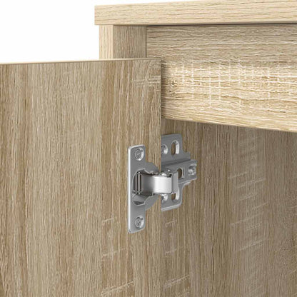 Bureau 120x42x76 cm spaanplaat sonoma eikenkleurig