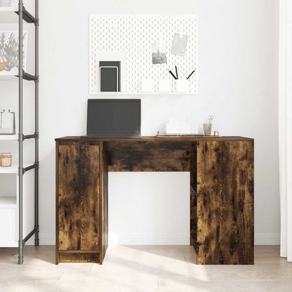 Desk 120x42x76 cm chipboard smoked oak color