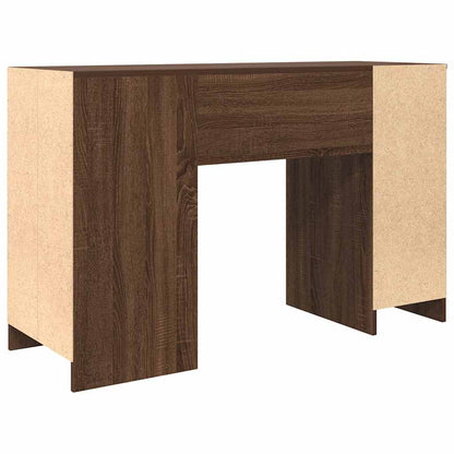 Bureau 120x42x76 cm spaanplaat bruin eikenkleurig