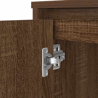 Bureau 120x42x76 cm spaanplaat bruin eikenkleurig