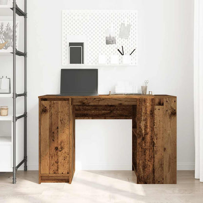 Desk 120x42x76 cm chipboard old wood