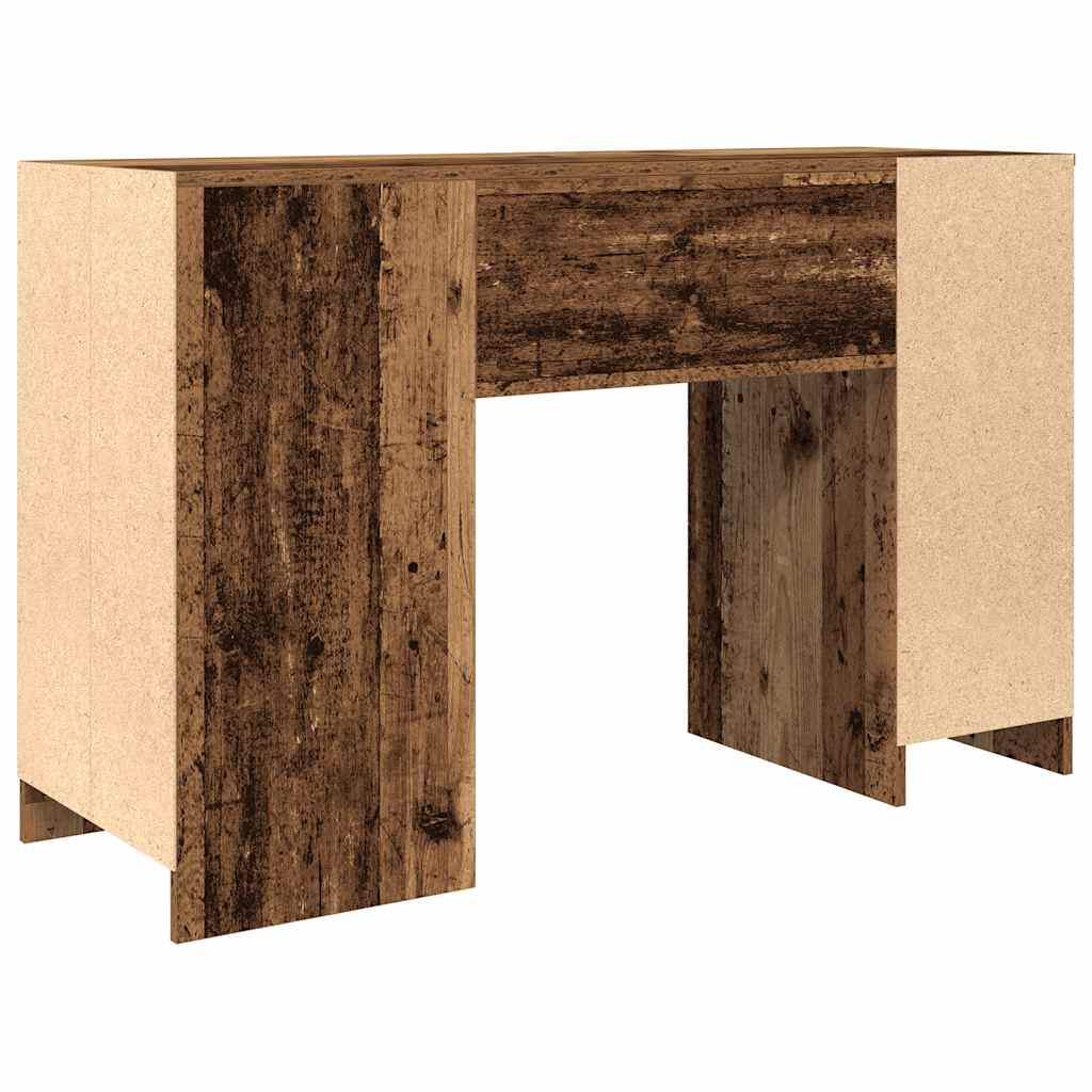 Desk 120x42x76 cm chipboard old wood