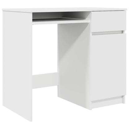Bureau 86x49x76 cm spaanplaat wit