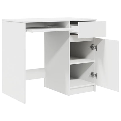 Bureau 86x49x76 cm spaanplaat wit