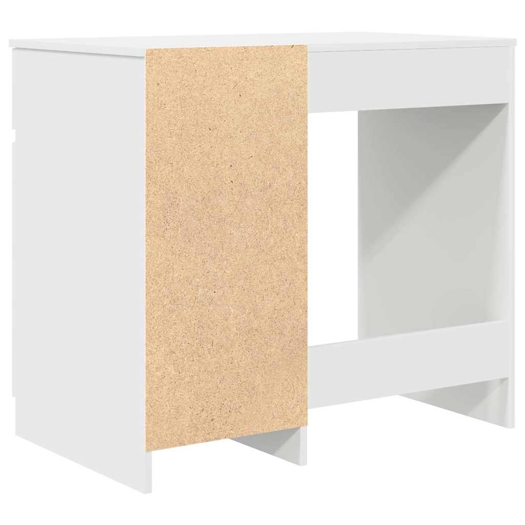 Bureau 86x49x76 cm spaanplaat wit