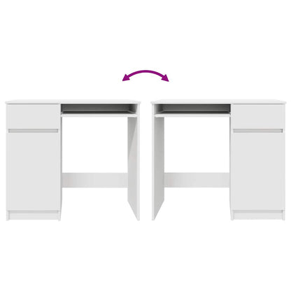 Bureau 86x49x76 cm spaanplaat wit