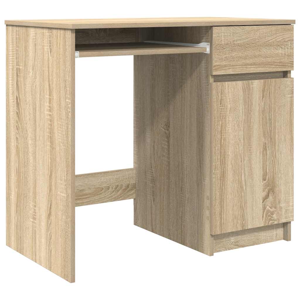 Desk 86x49x76 cm chipboard sonoma oak color