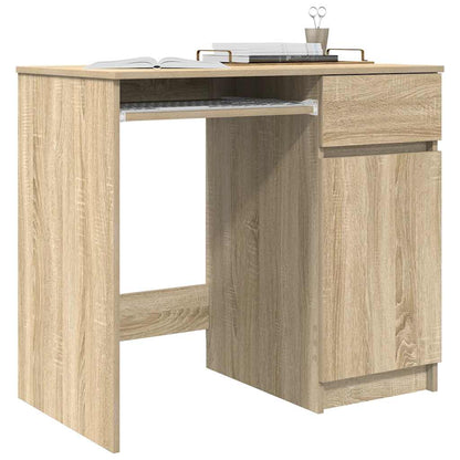 Desk 86x49x76 cm chipboard sonoma oak color