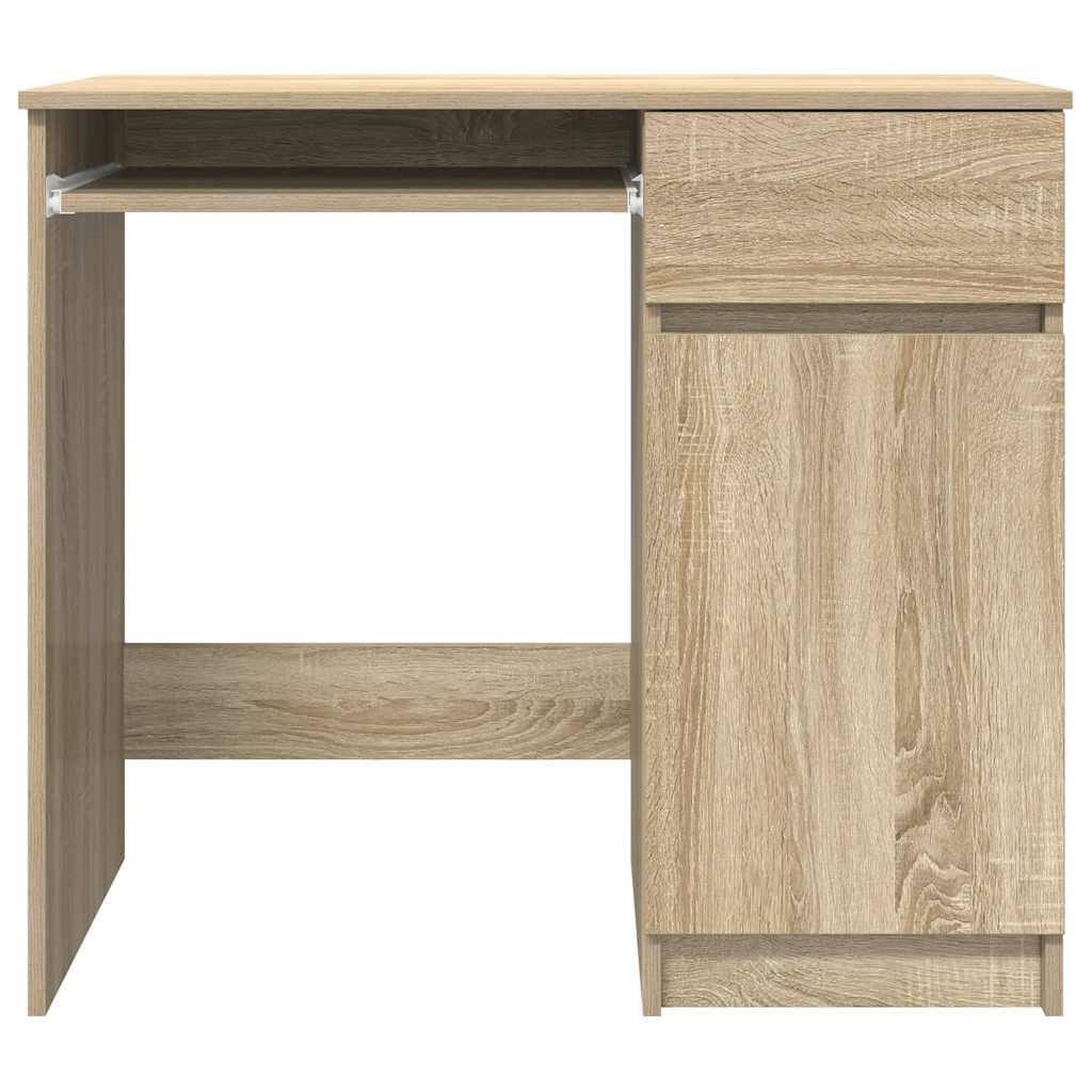 Desk 86x49x76 cm chipboard sonoma oak color