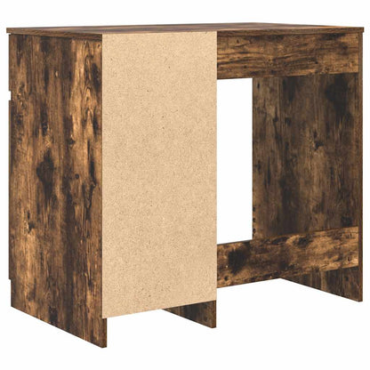 Desk 86x49x76 cm chipboard smoked oak color