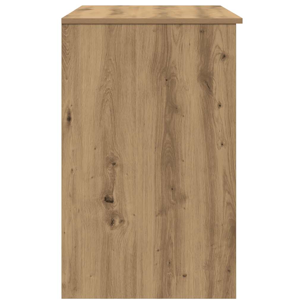 Desk craft 86x49x76 cm chipboard oak colored