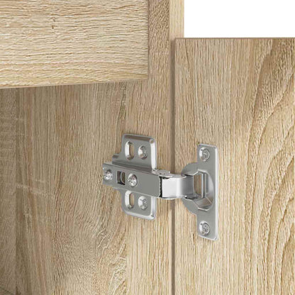 Bureau met lade Sonoma eiken 140 x 49 x 76 cm Bewerkt hout