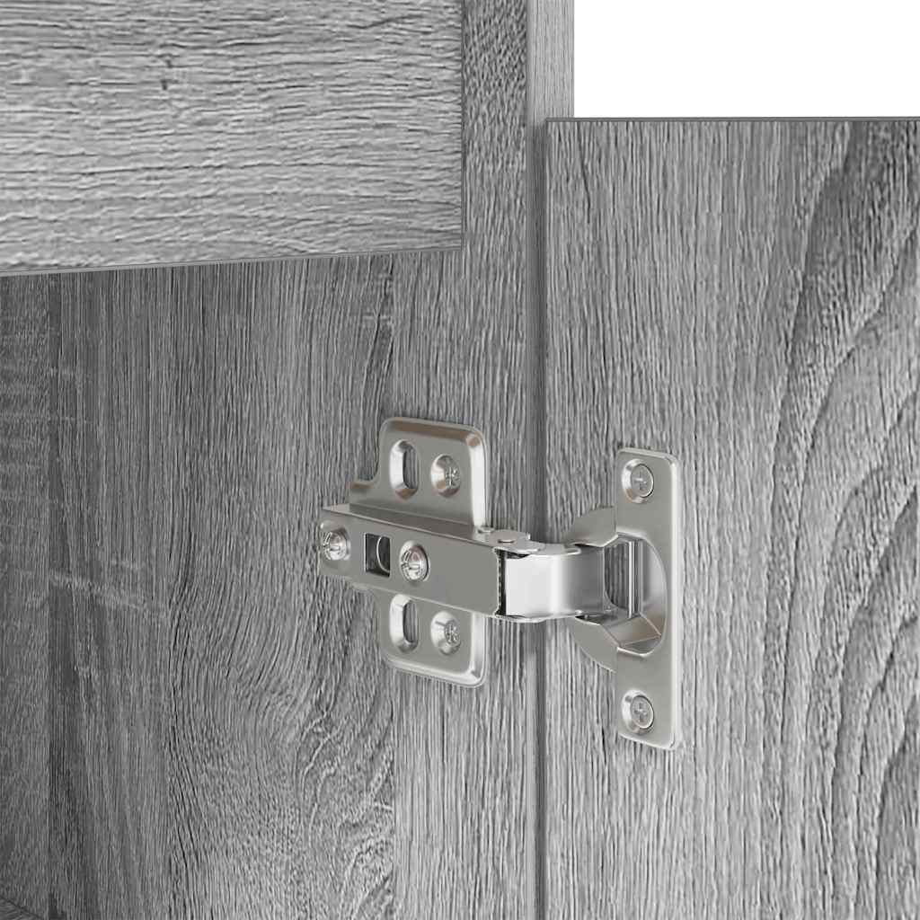 Bureau met lade Grijs sonoma 140 x 49 x 76 cm Bewerkt hout