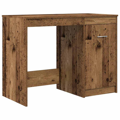 Bureau met kast Oud hout Bewerkt hout