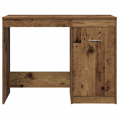 Bureau met kast Oud hout Bewerkt hout