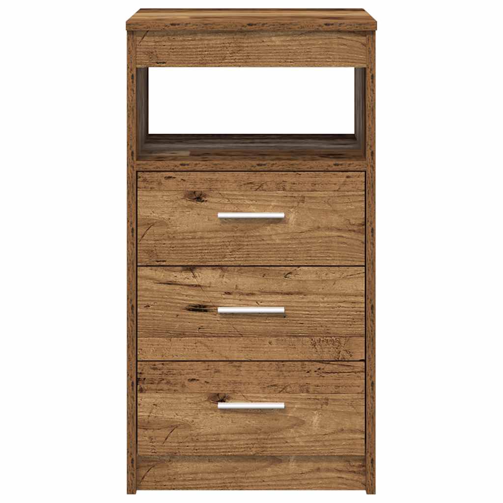 Bureau met kast Oud hout Bewerkt hout