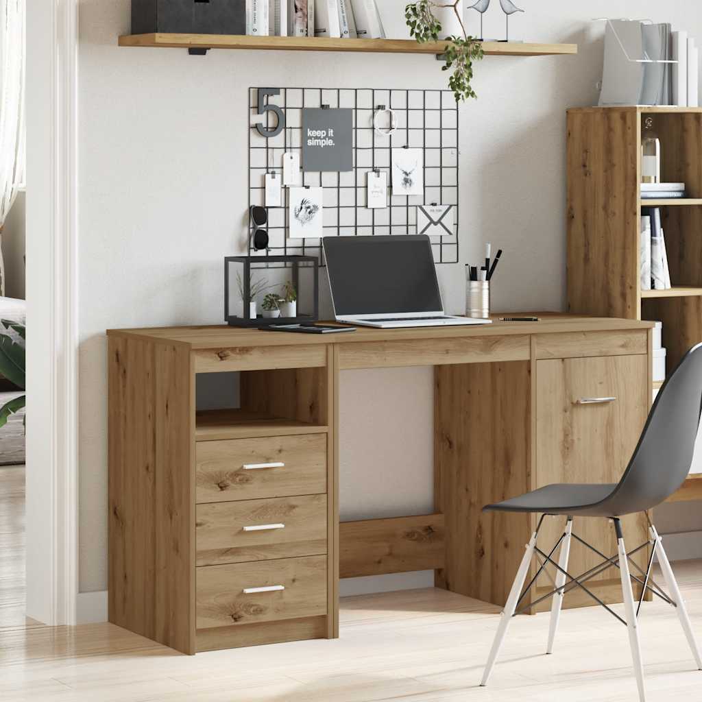 Bureau met kast Artisan Oak Engineered Wood