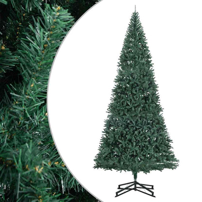 Kunstkerstboom met standaard 500 cm PVC groen