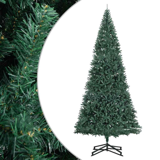 Kunstkerstboom met standaard 500 cm PVC groen