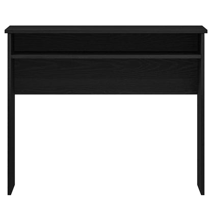 Bureau 90x50x74 cm bewerkt hout zwart eikenkleur