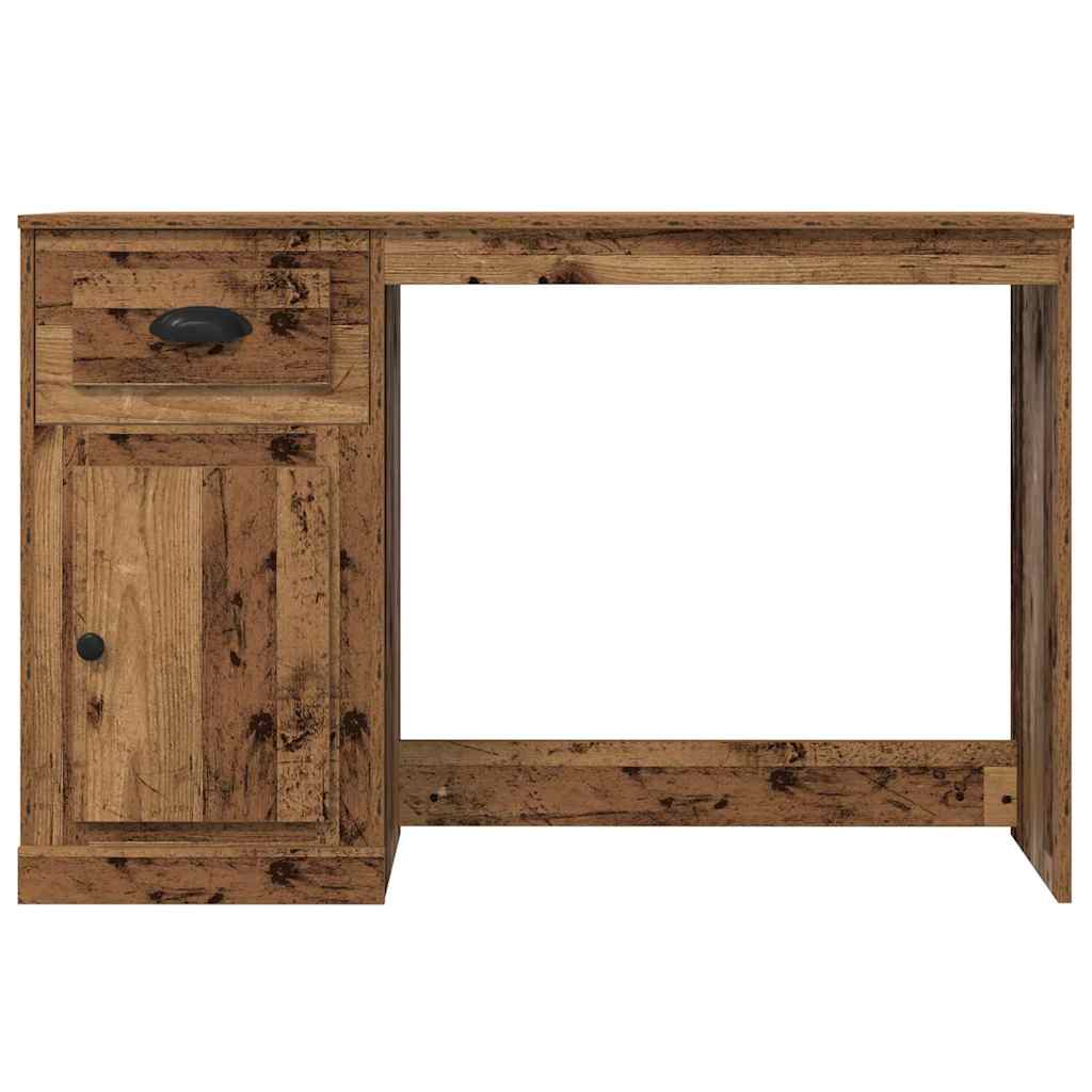 Bureau met lade Oud Hout 50 x 115 x 75 cm Bewerkt hout