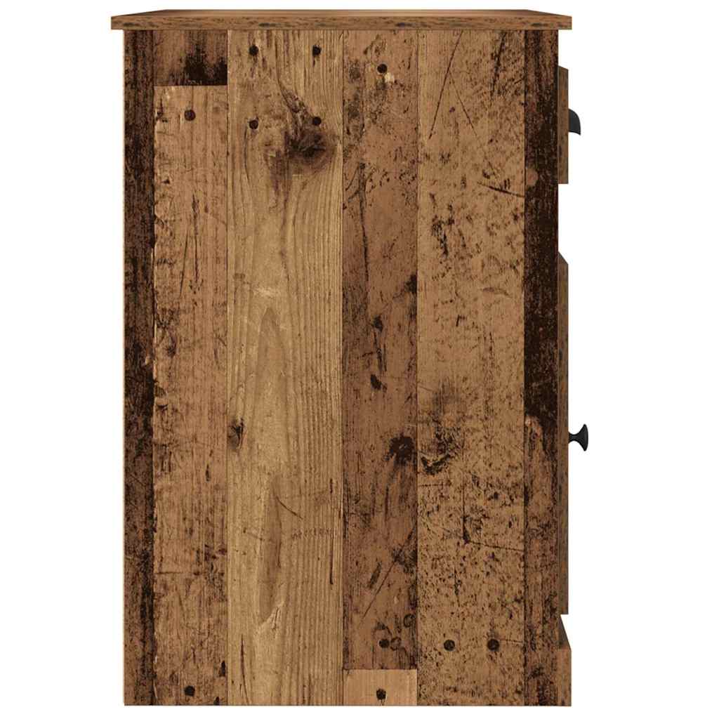 Bureau met lade Oud Hout 50 x 115 x 75 cm Bewerkt hout