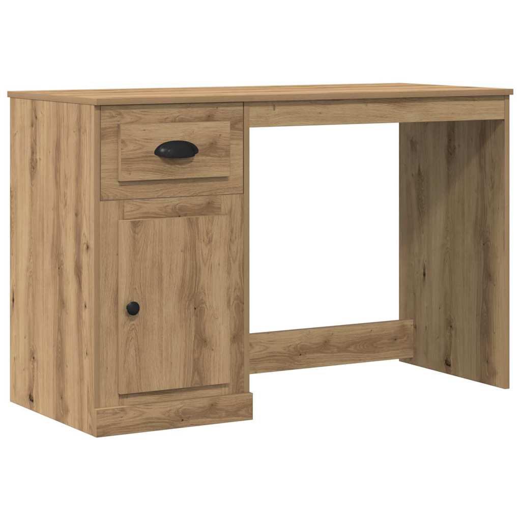 Bureau met lade Artisan Eiken 50 x 115 x 75 cm Bewerkt hout
