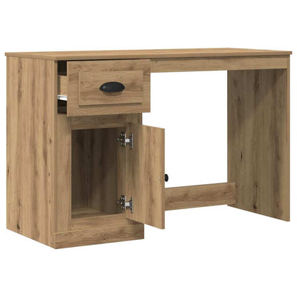 Bureau met lade Artisan Eiken 50 x 115 x 75 cm Bewerkt hout