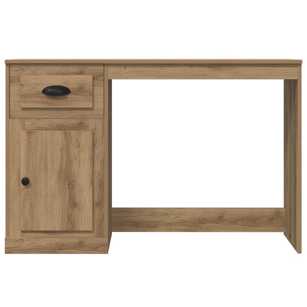 Bureau met lade Artisan Eiken 50 x 115 x 75 cm Bewerkt hout
