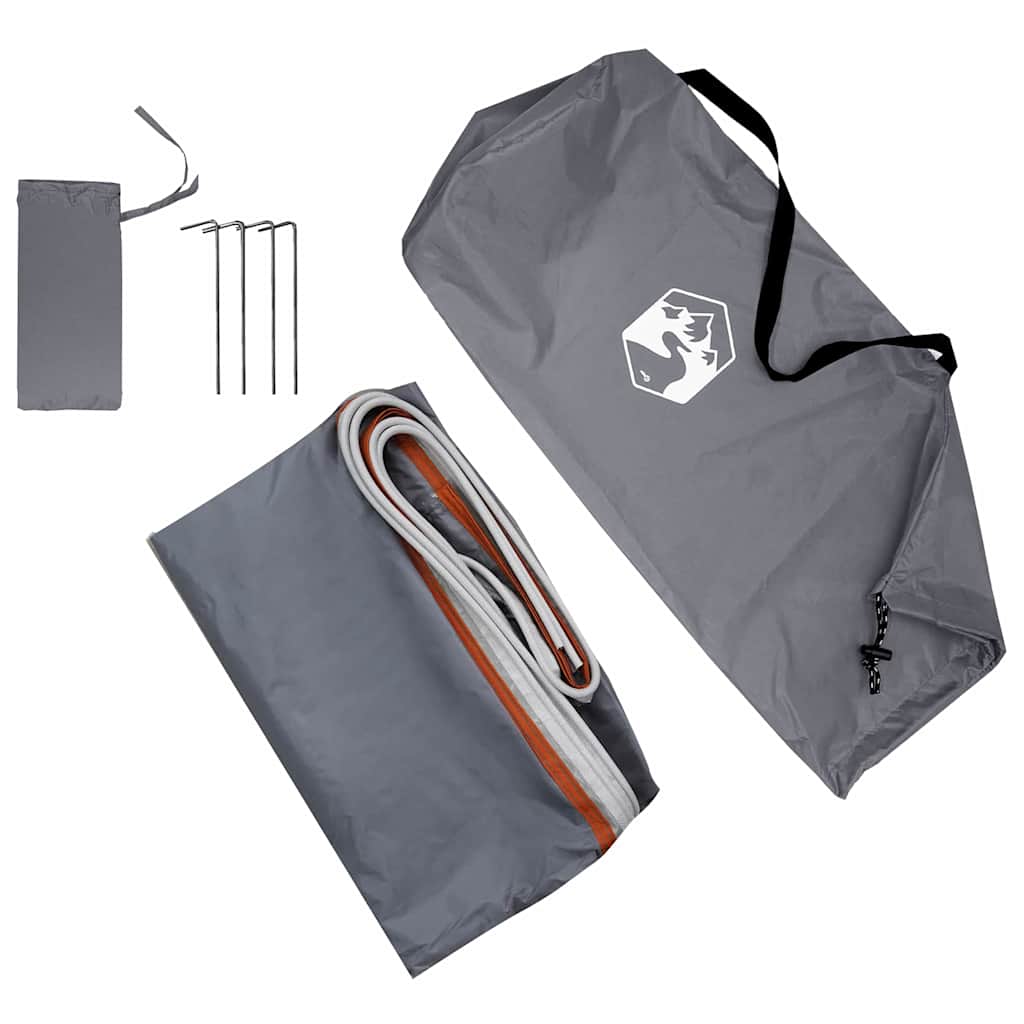 Waterdicht Zeil Grijs en Oranje