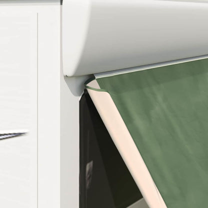 Achterkleptent met dak Groen 190 x 150 x 185 cm taft