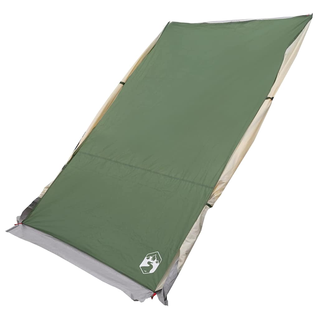 Achterkleptent met dak Groen 190 x 150 x 185 cm taft