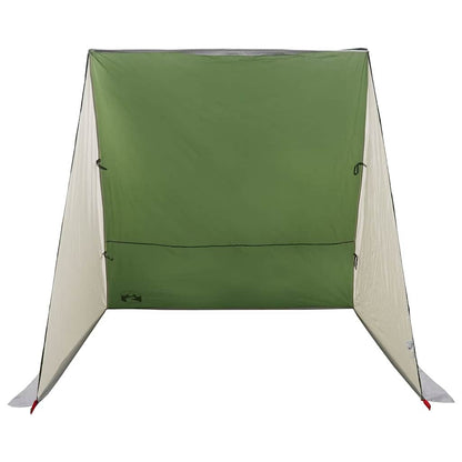 Achterkleptent met dak Groen 190 x 150 x 185 cm taft