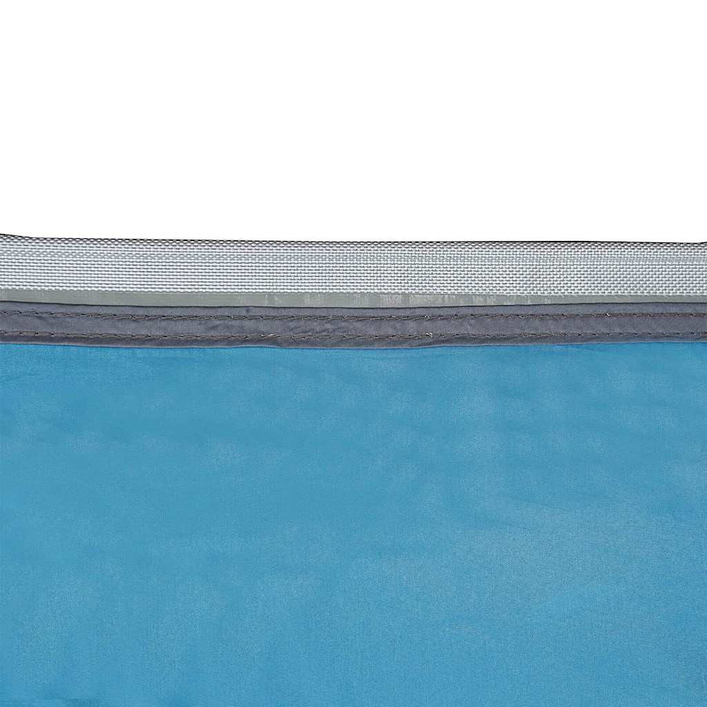 Achterkleptent met dak Blauw 190 x 150 x 185 cm taft
