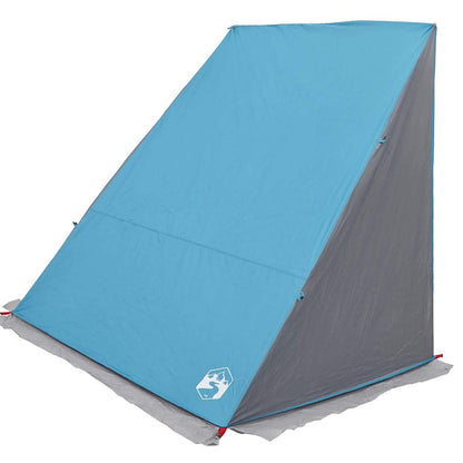 Achterkleptent met dak Blauw 190 x 150 x 185 cm taft