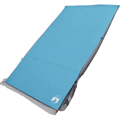 Achterkleptent met dak Blauw 190 x 150 x 185 cm taft