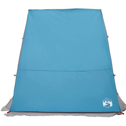 Achterkleptent met dak Blauw 190 x 150 x 185 cm taft