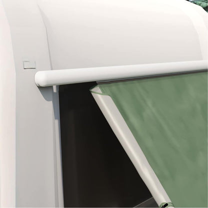 Achterkleptent met dak Groen 190 x 150 x 185 cm taft