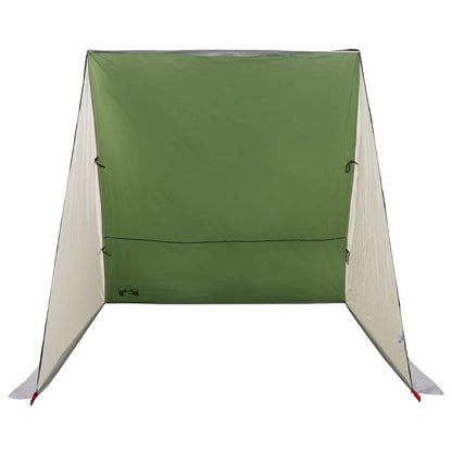 Achterkleptent met dak Groen 190 x 150 x 185 cm taft
