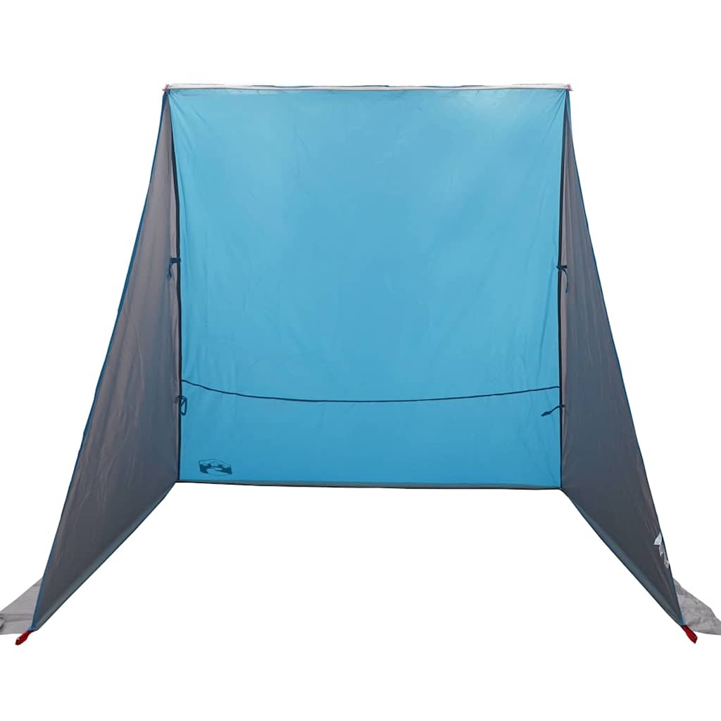 Achterkleptent met dak Blauw 190 x 150 x 185 cm taft
