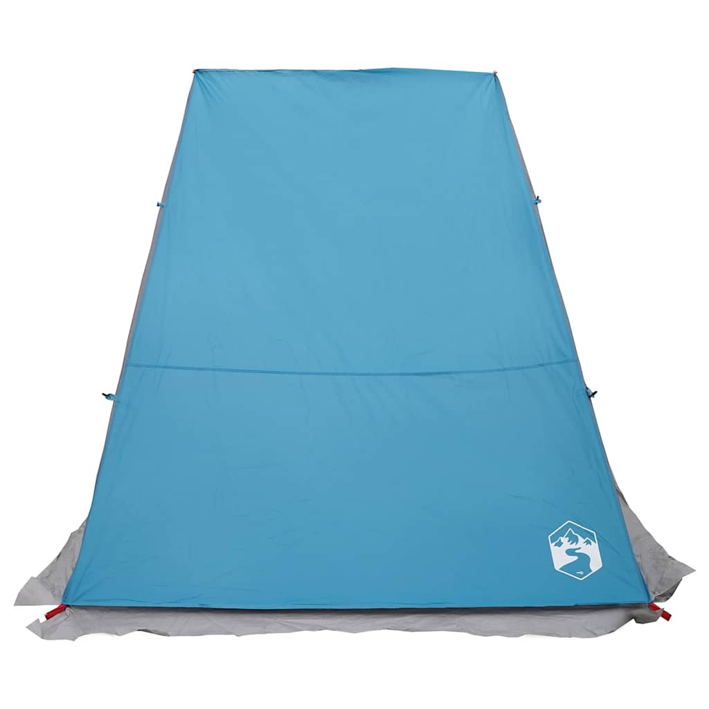 Achterkleptent met dak Blauw 190 x 150 x 185 cm taft