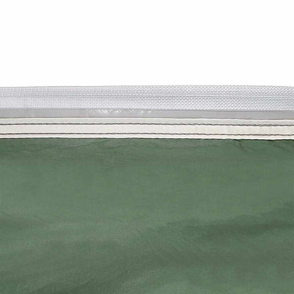 Achterkleptent met dak Groen 285 x 255 x 245 cm taft