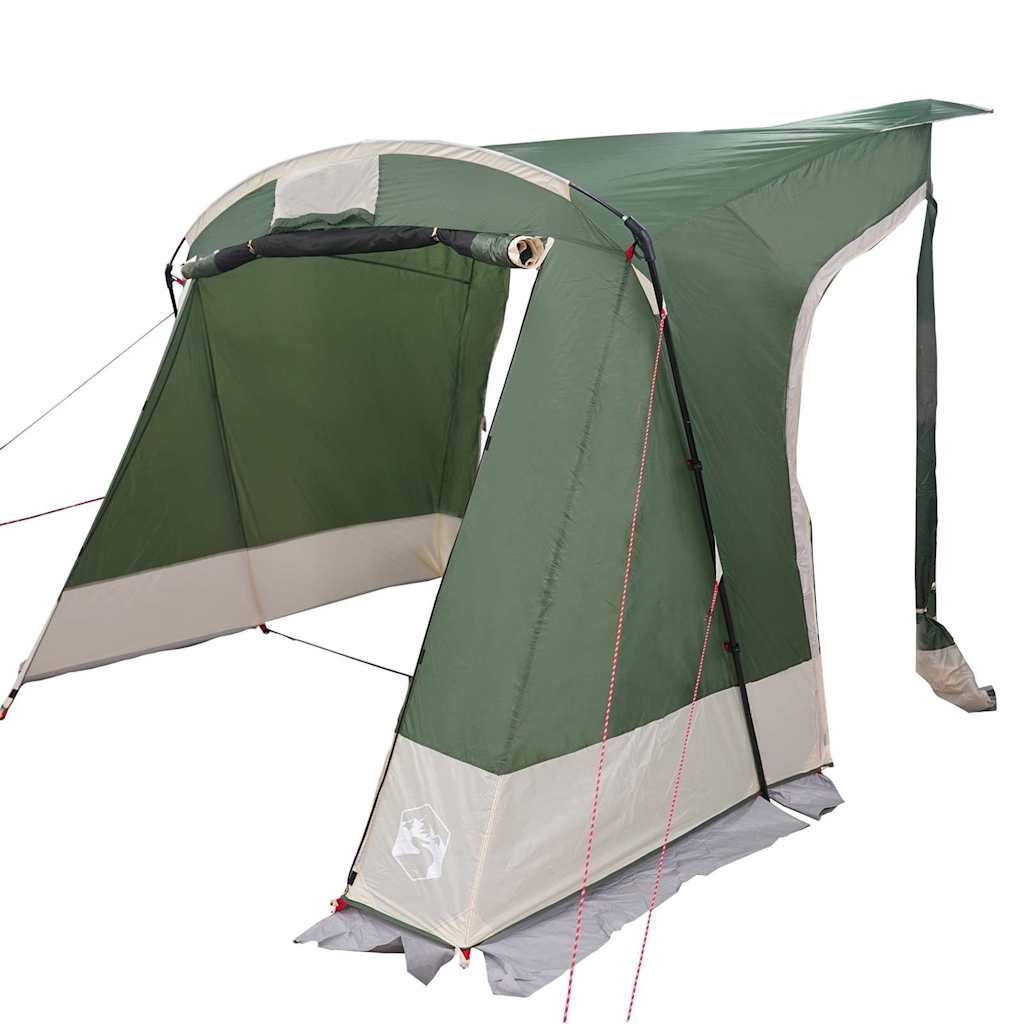 Achterkleptent met dak Groen 285 x 255 x 245 cm taft