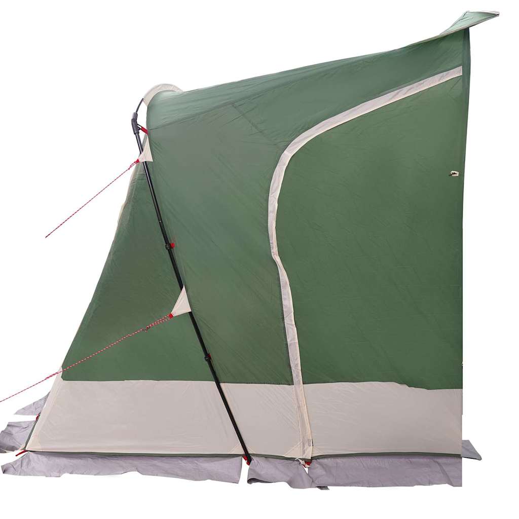 Achterkleptent met dak Groen 285 x 255 x 245 cm taft