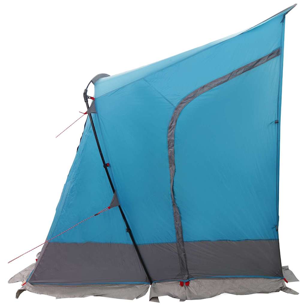 Achterkleptent met dak Blauw 285 x 255 x 245 cm taft